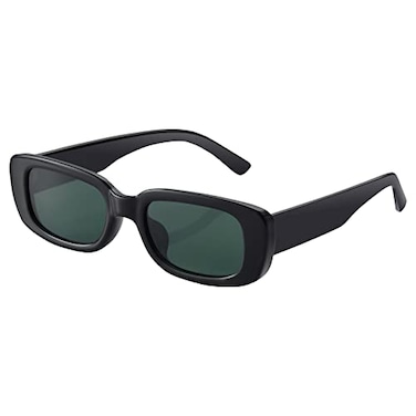 JASPIN Rectangle Sunglasses for Women Men Trendy Y2k Retro 90s Sun Glasses UV Protection Cool Square Frame
