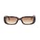 JUSLINK Rectangle Sunglasses for Women Trendy Retro Fashion 90s Sunglasses UV 400 Protection Square Frame Eyewear Leopard
