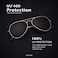 KALIYADI Classic Aviator Sunglasses for Men Women Driving Sun glasses Polarized Lens UV Blocking 62mm