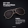 KALIYADI Classic Aviator Sunglasses for Men Women Driving Sun glasses Polarized Lens UV Blocking 62mm