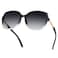 KALIYADI Polarized Sunglasses Womens Trendy Square Ladies Sun Glasses Classic Shades Sparkling Frame UV400 ProtectionGradient Black