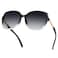KALIYADI Polarized Sunglasses Womens Trendy Square Ladies Sun Glasses Classic Shades Sparkling Frame UV400 ProtectionGradient Black