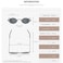 kimorn Sunglasses Small Round Metal Frame Oval Candy Colors Unisex Sun Glasses K0577 SilverRed