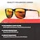 Knockaround Fast Lanes Polarized Lightweight Sunglasses for Men Women UV400 Protection