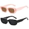 KUGUAOK Retro Rectangle Sunglasses Women and Men Vintage Small Square Sun Glasses UV Protection Glasse