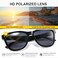 kunchu Polarized Sunglasses Womens Trendy Classic Retro Womens Sunglasses Men Driving Sun Glasses UV Protection