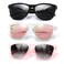 kunchu Polarized Sunglasses Womens Trendy Classic Retro Womens Sunglasses Men Driving Sun Glasses UV Protection