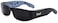 Locs LOCS Sunglasses Hardcore Black 0103 Black Bandana Blue 55w x 15h