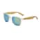 Long Keeper Bamboo Wood Arms Sunglasses for Women Men transparent gold