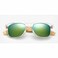 Long Keeper Bamboo Wood Arms Sunglasses for Women Men transparent gold