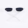 Long Keeper Square Rectangle Sunglasses Women Small Fashion Driving Glasses White Black