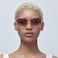 Mad Shade Sunglasses for Men Women Luxurious Octagon Gradient Glasses with Gold Frame Trendy Summer Eyewear with UV400 Protection