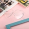 Maxdot Heart Shape Sunglasses Rimless Transparent Heart Glasses Party Favors Clear