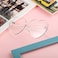 Maxdot Heart Shape Sunglasses Rimless Transparent Heart Glasses Party Favors Clear