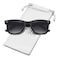 MEETSUN Polarized Sunglasses for Men Women Classic Retro Square Frame Driving Sun Glasses UV400 Protection Grey Gradient