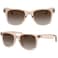 MEETSUN Polarized Sunglasses for Women Classic Retro Square Frame Driving Ladies Sun Glasses UV400 Protection Brown