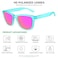 MEETSUN Polarized Sunglasses for Women Men Classic Retro Trendy Designer Style Green Purple Pink Mirrored
