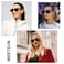 MEETSUN Retro Polarized Sunglasses for Women Men Classic Mirror Lens Driving Sun Glasses 100 UV Protection 3 Pack BlackBrown GradientLeopard