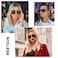 MEETSUN Retro Polarized Sunglasses for Women Men Classic Mirror Lens Driving Sun Glasses 100 UV Protection 3 Pack BlackTortoiseshellLeopard