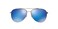 Michael Kors MICHAEL KORS MK5007 104525 Rose Gold WhiteBlue Mirrored Sunglasses