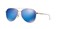 Michael Kors MICHAEL KORS MK5007 104525 Rose Gold WhiteBlue Mirrored Sunglasses