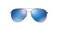 Michael Kors MICHAEL KORS MK5007 104525 Rose Gold WhiteBlue Mirrored Sunglasses