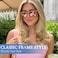 Myiaur Classic Sunglasses for Women Polarized Driving AntiGlare UV Protection