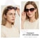 Myiaur Fit Over Sunglasses for Women Trendy Designer Style Oversized Polarized Sunglasses for Driving with UV400 Protection
