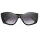 Nine West Womens Anas Butterfly Sunglasses Black 55 mm