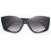 Nine West Womens Anas Butterfly Sunglasses Black 55 mm
