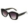 Nine West Womens Anas Butterfly Sunglasses Black 55 mm
