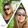 OWL Cateye Glasses for Women Vintage Retro 1950s Shades Black Frame Clear Lens