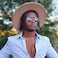 PORADAY Classic Circle Glasses Retro Round Polarized Sunglasses Hippie Style Small Rounded Sun Shades SilverClear Blue