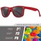 Retro Rewind Classic Polarized SunglassesRed Smoke Polarized