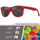 Retro Rewind Classic Polarized SunglassesRed Smoke Polarized