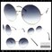 SA106 Classic Oversize Style Hippie Round Circle Lens Sunglasses Gold Frame Black Smoke Lens