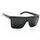 ShadyVEU Classic Square Flat Top Oversized Super Dark Tint Lens UV400 Mens Womens Sunglasses Style 2