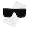 ShadyVEU Classic Square Flat Top Oversized Super Dark Tint Lens UV400 Mens Womens Sunglasses Style 2