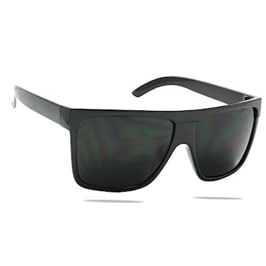 ShadyVEU Classic Square Flat Top Oversized Super Dark Tint Lens UV400 Mens Womens Sunglasses Style 2