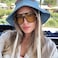 SODQW 2 Pack Oversized Aviator Sunglasses for Women Men With Earring Trendy Large Big Double Bridge 2025 Shades