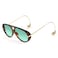SODQW Oversized Aviator Sunglasses for Women With Earring Trendy Large Big 2025 Designer Shades Adjustable Temples