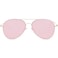 SOJOS Classic Aviator Sunglasses for Women Men Metal Frame Spring Hinges SJ1030 GoldPink