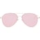 SOJOS Classic Aviator Sunglasses for Women Men Metal Frame Spring Hinges SJ1030 GoldPink