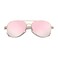 SOJOS Classic Aviator Sunglasses for Women Men Metal Frame Spring Hinges SJ1030 GoldPink