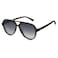 SOJOS Classic Polarized Aviator Sunglasses for Women Men Retro Trendy Aviators Shades SJ2201 BlackGradient Grey