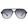 SOJOS Classic Polarized Aviator Sunglasses for Women Men Retro Trendy Aviators Shades SJ2201 BlackGradient Grey