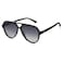 SOJOS Classic Polarized Aviator Sunglasses for Women Men Retro Trendy Aviators Shades SJ2201 BlackGradient Grey