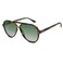 SOJOS Classic Polarized Aviator Sunglasses for Women Men Retro Trendy Aviators Shades SJ2201 TortoiseGradient Green