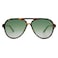 SOJOS Classic Polarized Aviator Sunglasses for Women Men Retro Trendy Aviators Shades SJ2201 TortoiseGradient Green