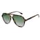 SOJOS Classic Polarized Aviator Sunglasses for Women Men Retro Trendy Aviators Shades SJ2201 TortoiseGradient Green